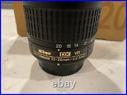 Nikon AF-P 10-20mm F4.5-5.6G VR DX Lens