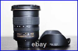 Nikon AF-S 12-24mm F4 G ED Wide Angle Lens US Model & MINT