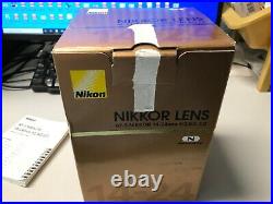 Nikon AF-S Nikkor 14-24mm f / 2.8G ED Camera Lens