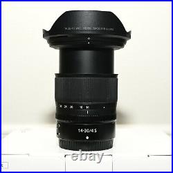 Nikon NIKKOR Z 14-30mm f/4 S Camera Lens Black