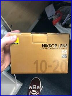Nikon Nikkor AF-P DX 10-20mm F/4.5-5.6 VR G Lens (Black)
