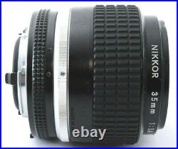 Nikon Nikkor Ai-s 35mm F/1.4 Lens Excellent- dent No. 492888
