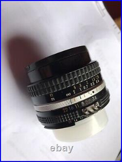 Nikon nikkor 20mm f3.5 ai manual focus ultra wideangle recent refurb by fixation