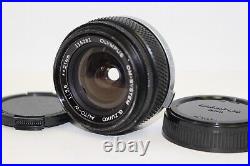 Olympus OM-System 21mm f/3.5 G. Zuiko Auto-W Ultra wide angle Lens