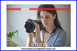 Opteka 12mm f/2.8 Ultra Wide Angle Lens for Sony FE SEL NEX E Digital Cameras