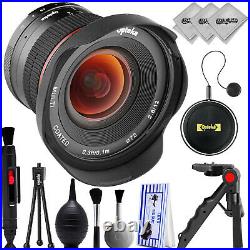 Opteka 12mm f/2.8 Ultra Wide Lens for Canon EOS M3 M5 M6
