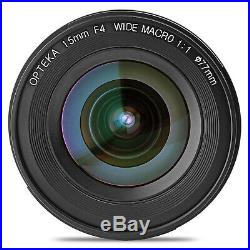 Opteka 15mm f/4 LD UNC AL Wide Angle Lens for Canon EOS Digital SLR Cameras