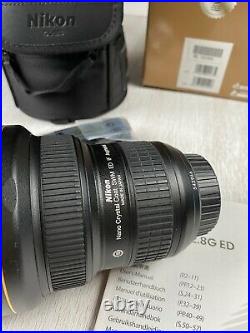 PRISTINE Nikon AF-S NIKKOR 14-24mm F/2.8G Ultra Wide Angle Lens