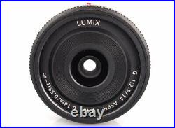 Panasonic Lumix G 14mm f/2.5 ASPH Lens (Silver) H-H014AE-S White Box