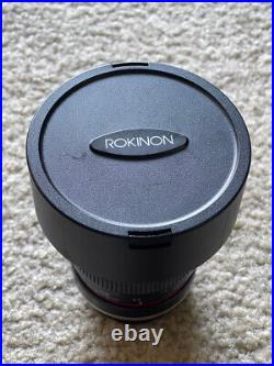 ROKINON 14mm f/2.8 Ultra Wide Angle Lens Canon EF Mount
