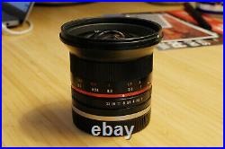 ROKINON/Samyang 12mm f/2.0 NCS CS Lens for Sony E-Mount Black