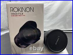 ROKINON10mm F/2.8 ED AS NCS CS Wide Angle Lens for Canon EF Mount (10M-C)