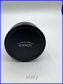 Rokinon 10mm T3.1 Ultra Wide Angle Cine Lens for DSLR Cameras NEW