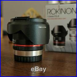 Rokinon 12mm F2.0 NCS CS Ultra Wide Angle Lens for Fuji Fujinon