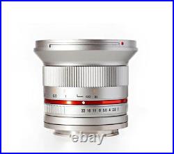 Rokinon 12mm F2.0 Ultra Wide Angle Lens for Fuji X RK12M-FX-SIL