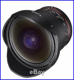 Rokinon 12mm F2.8 Super Wide Angle Fisheye Lens for Nikon FX Digital SLR 12M-N