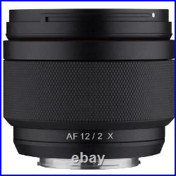 Rokinon 12mm f/2.0 AF Compact Ultra Wide Angle Lens for Fuji-X #IO12AF-FX