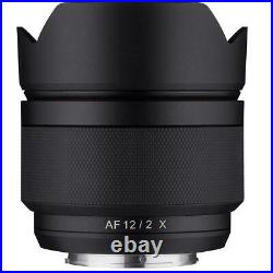 Rokinon 12mm f/2.0 AF Compact Ultra Wide Angle Lens for Fuji-X #IO12AF-FX