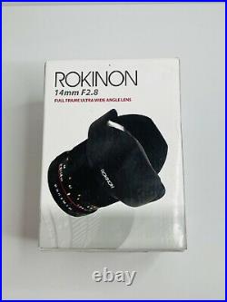 Rokinon 14mm F2.8 Canon EF Ultra Wide Angle Lens