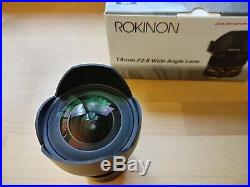 Rokinon 14mm f/2.8 ED AS IF UMC Lens for Sony A-Mount with E-Mount Adapter