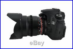 Rokinon 16mm T2.2 Ultra Wide Angle Cine Lens for Sony E-Mount VDSLR New Lens