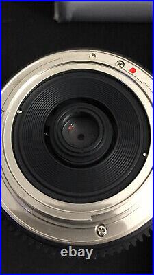 Rokinon 8mm / Canon Eos mount /Ultra Wide Angle Fisheye T3.8 Cine Lens
