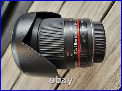 Rokinon Cine DS 16mm T2.2 Ultra Wide Angle Cine Lens for Nikon DX DS16M-N
