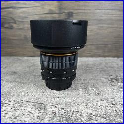 Rokinon Digital 14mm F2.8 Asymmetrical Super Wide Angle Lens for Nikon Used