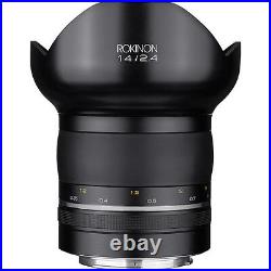 Rokinon Special Performance (SP) 14mm f/2.4 Ultra Wide Angle Lens for Nikon F