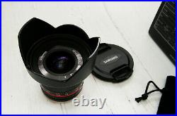 Samyang 12mm F2.0 NCS CS Ultra Wide Angle Lens for Sony E Mount Black