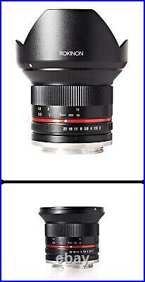 Samyang 12mm f/2.0 Compact Ultra Wide Angle Lens for Fuji-X
