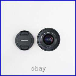 Samyang 12mm f/2.0 NCS CS Ultra Wide Manual Focus Lens for Sony E-Mount APS-C