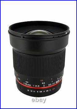 Samyang 16mm F2.0 Ultra Wide Angle Lens for Canon EOS Model SY16M-C