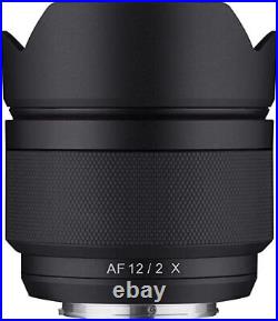 Samyang AF 12mm f/2.0 Auto Focus APS-C Compact Ultra Wide Angle Lens