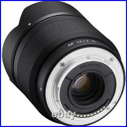 Samyang12mm f/2.0 AF Compact Ultra Wide-Angle Lens for Sony E-Mount