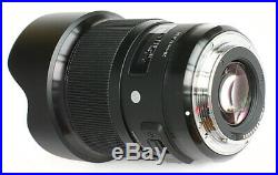 Sigma 20mm f/1.4 DG HSM Art Lens for Nikon F 412955