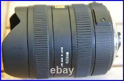 Sigma 8-16 mm F/4.5-5.6 DC HSM Lens For Pentax K Ultra Wide Angle Zoom