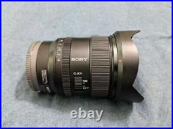 Sony 20mm f/1.8 G Lens excellent condition withoriginal box, caps, hood and case