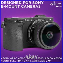 Sony E Mount Lens 6.5mm f/2.0 Wide Angle Circular Fisheye for Sony Cameras