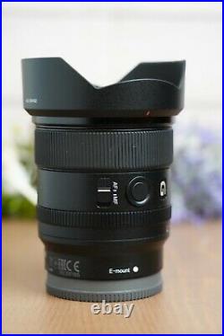 Sony FE 20mm F1.8 G Full Frame E-Mount Lens #SEL20F18G with Hood & Caps
