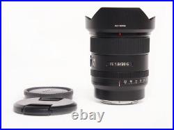 Sony FE 20mm f/1.8 G Full-Frame Ultra Wide Angle Lens for Sony E-Mount