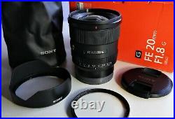 Sony FE 20mm f/1.8 G Ultra Wide Angle Lens