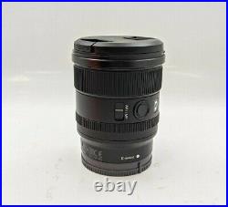 Sony SEL20F18G FE 20mm f/1.8 G Ultra Wide Angle Prime Lens Black -AC0559