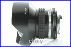 TOP MINT in Case Nikon Ai-s Nikkor 15mm f3.5 Ultra Wide Lens 4 filters JAPAN