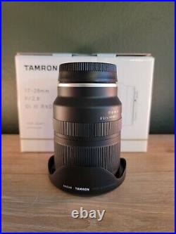 Tamron 17-28mm F/2.8 Di III RXD Lens for Sony E - Excellent Condition