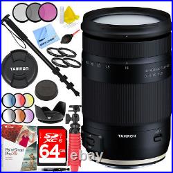 Tamron 18-400mm f/3.5-6.3 Di II VC HLD Zoom Lens for Canon Mount Bundle
