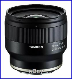 Tamron 20mm f/2.8 Di III OSD 12 Ultra Wide Angle Lens For Sony E-mount Sony FE