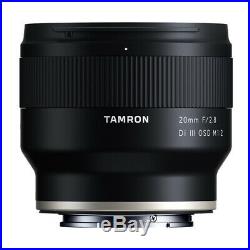 Tamron 20mm f/2.8 Di III OSD Wide-Angle Prime Lens for Sony E-Mount