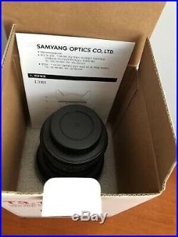 Ultra Wide Angle Lens Samyang 14mm ED AS IF UMC II Sony. NEW 2020 Read descript