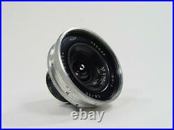 Ultra wide angle Russar MP-2 f/5.6 20 LTM39 M39. Full frame lens. And viewfinder